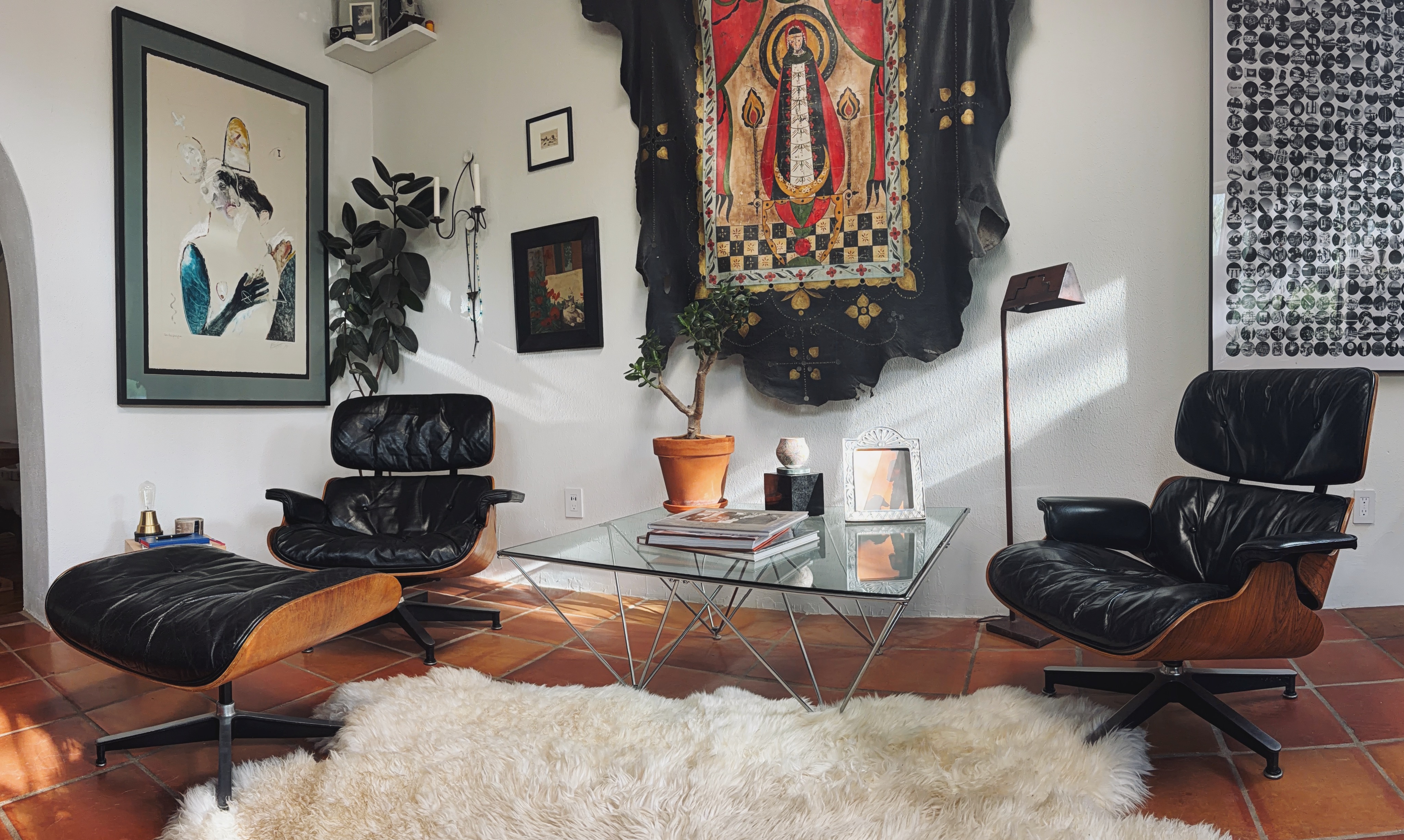 Living room curation